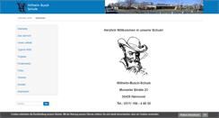 Desktop Screenshot of gs-wilhelm-busch-schule.de