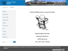 Tablet Screenshot of gs-wilhelm-busch-schule.de